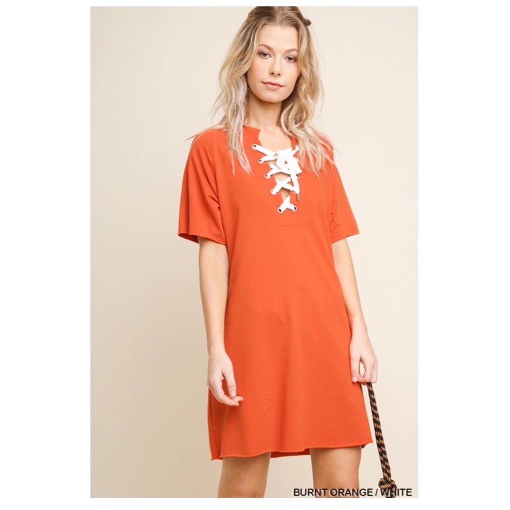 Orange Umgee Dress
